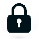 Closed lock icon